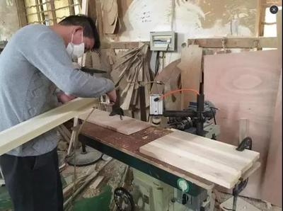 实木家具工厂生产工艺流程图解